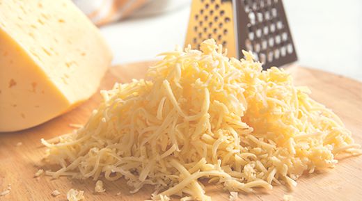 grated cheese