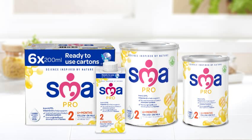 SMA PRO Follow-on Milks