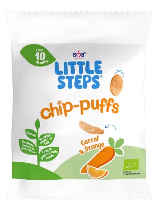 LITTLE STEPS Chip Puffs Carrot &amp; Orange