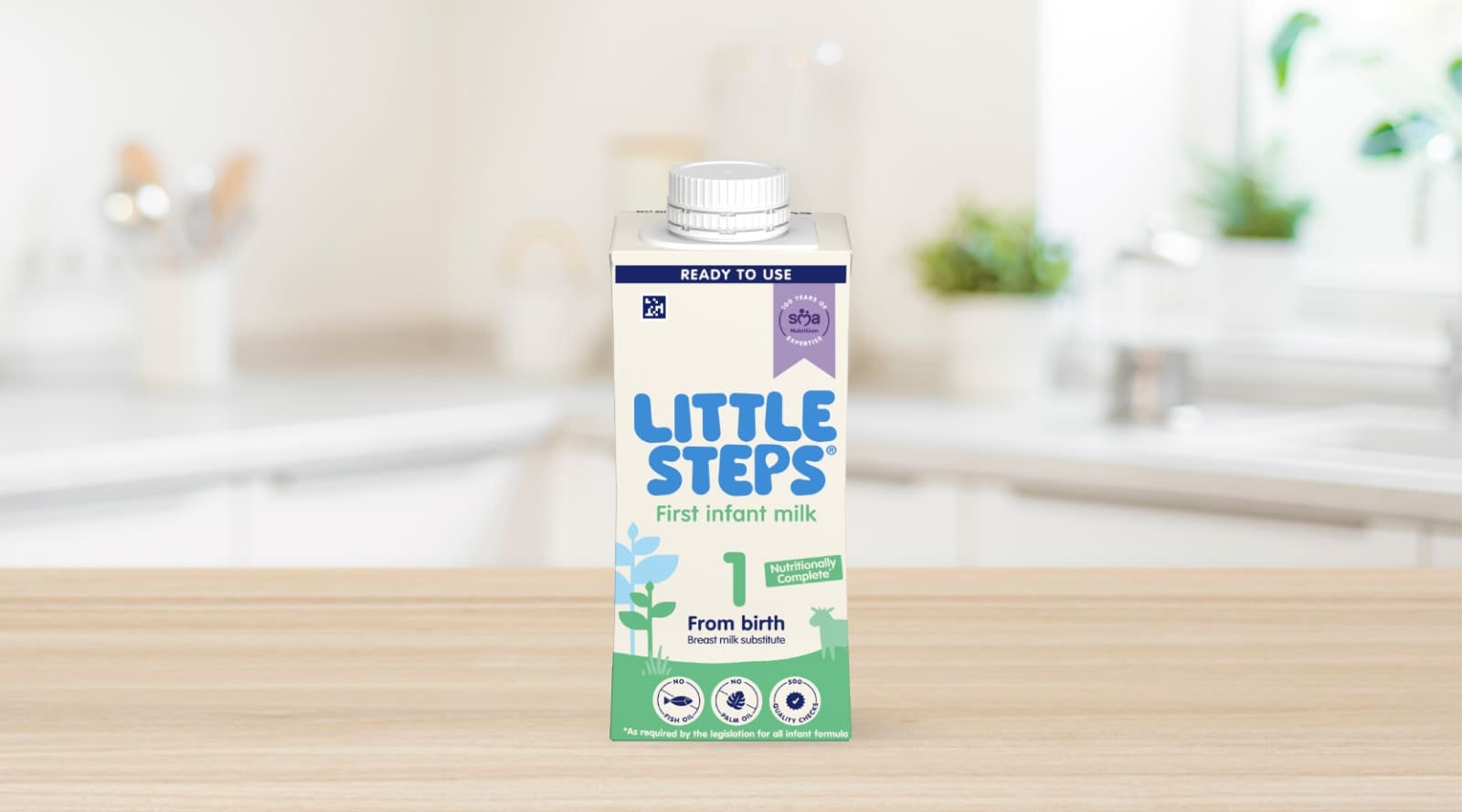LITTLE STEPS First Infant Milk 200 ml Liquid