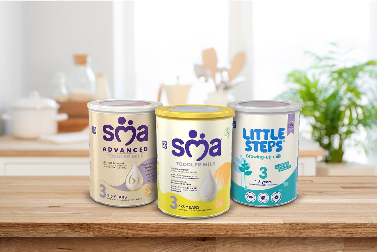 SMA Toddler Milks