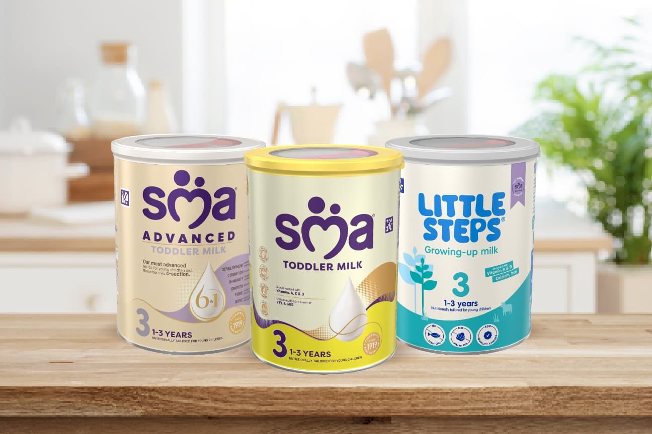SMA Toddler Milks